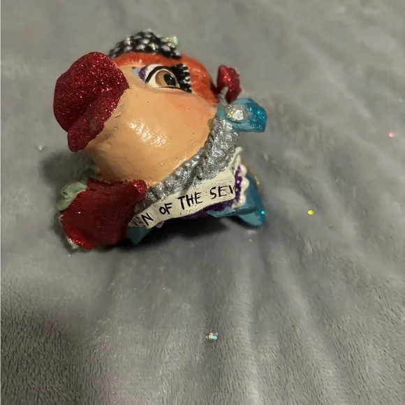 Lot of turquoise Christmas ornaments - Picture 5 of 12